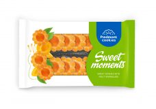 Sweet Moments sušenky 180g Křehké s ovocnou marmeládou
