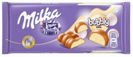 Milka 95g Bubbly White