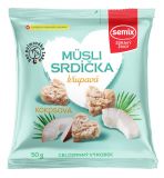 Müsli Srdíčka kokosová 50g