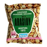 Hos - Arašídy 1972 pražené solené100g RETRO