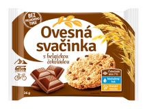 Ovesná svačinka s belgickou čokoládou 36g