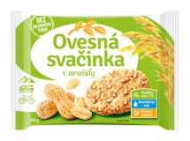 Ovesná svačinka s arašídy 40g