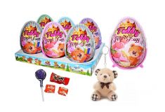 Vejce XXXL Teddy 20g plast