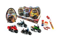 Vejce XXXL Motorcycle 25g plast