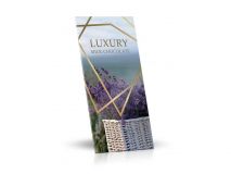 LUXURY levandule - Mléčná čokoláda s mandlemi a malinami 175g