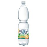 Dobrá Voda 1,5 l Jemně Perlivá Citrón