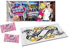 Dubble Bubble Mega Tattoo žvýkačky 8g