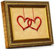 Plněné čokoládové Pohárky Srdíčka 110g