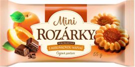Mini Rozárky polomáčené Meruňka 55g
