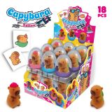 Capybara -vejce plast+tattoo 5g