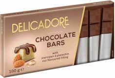 Delicadore Marzipan/Pistachio 100g