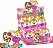 Bonus Egg with  Toys 15g-čokoládové vejce holka